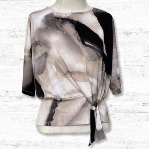 { Clara Sun Woo } - Side Tie Top